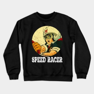 Graphic Vintage F1 Design Character Crewneck Sweatshirt